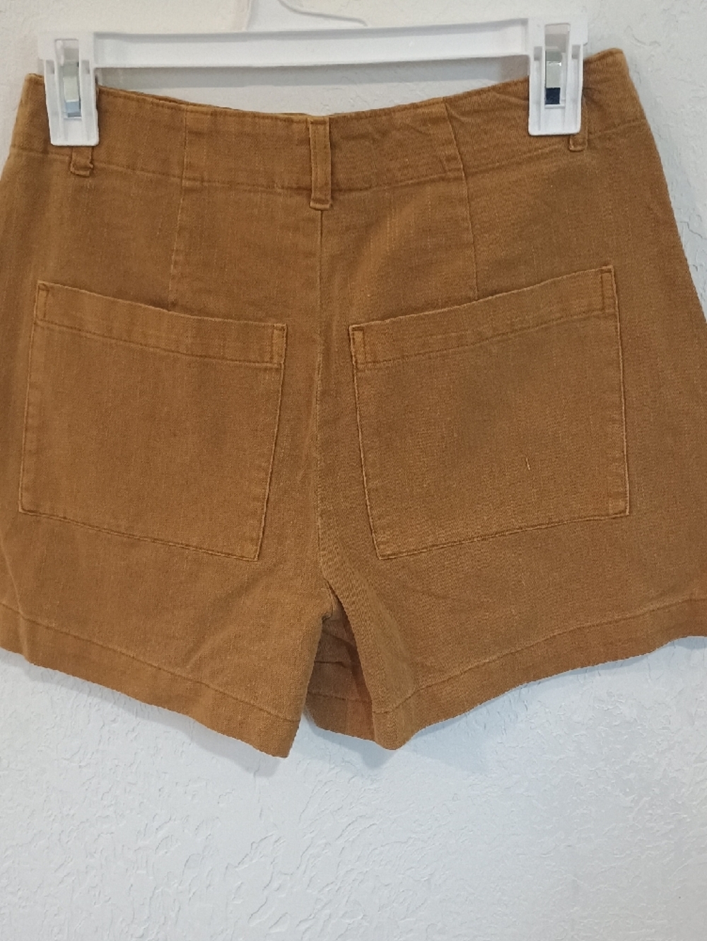 Universal Thread High-Waist Shorts in Caramel Brown - Picture 6 of 7